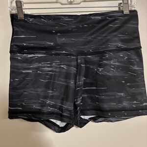 Combat Iron Apparel black tiger stripe shorts